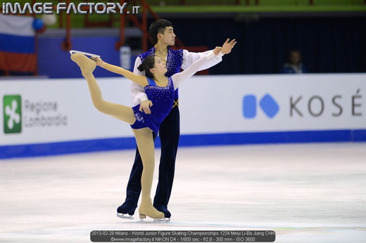 2013-02-28 Milano - World Junior Figure Skating Championships 1224 Meiyi Li-Bo Jiang CHN